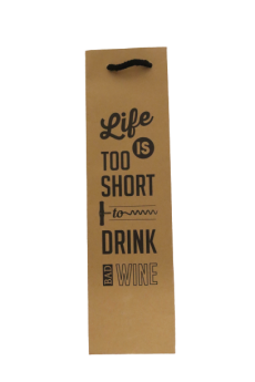 1er Tragetasche "Life is too short to drink bad wine"